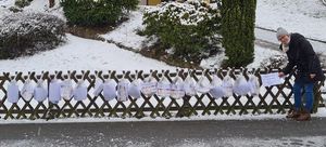 Das Team des AWO Familienzentrums Bad Sachsa hat Basteltüten gepackt.